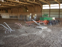 Farm implements display
